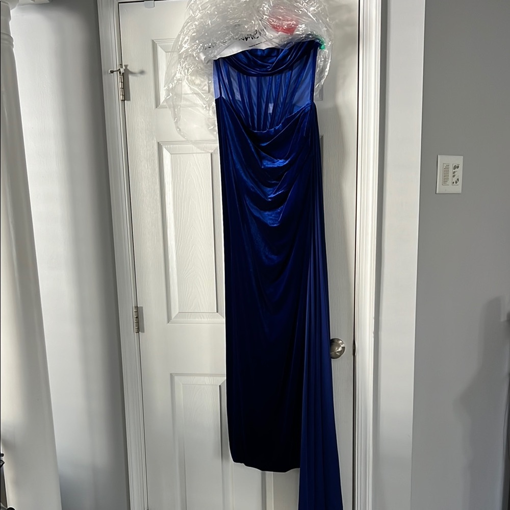 Elegant Blue Gown